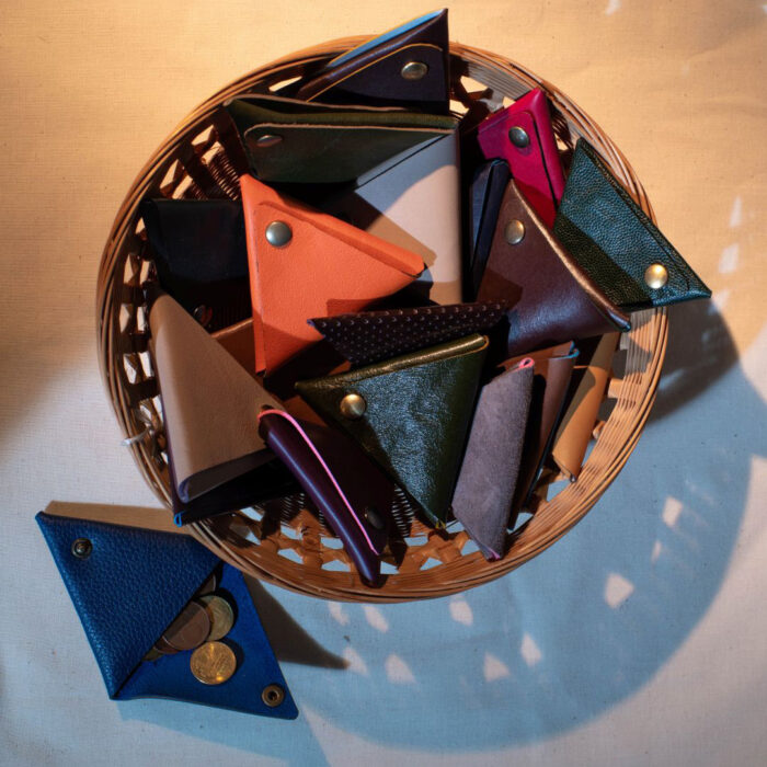 Porte-monnaie triangle